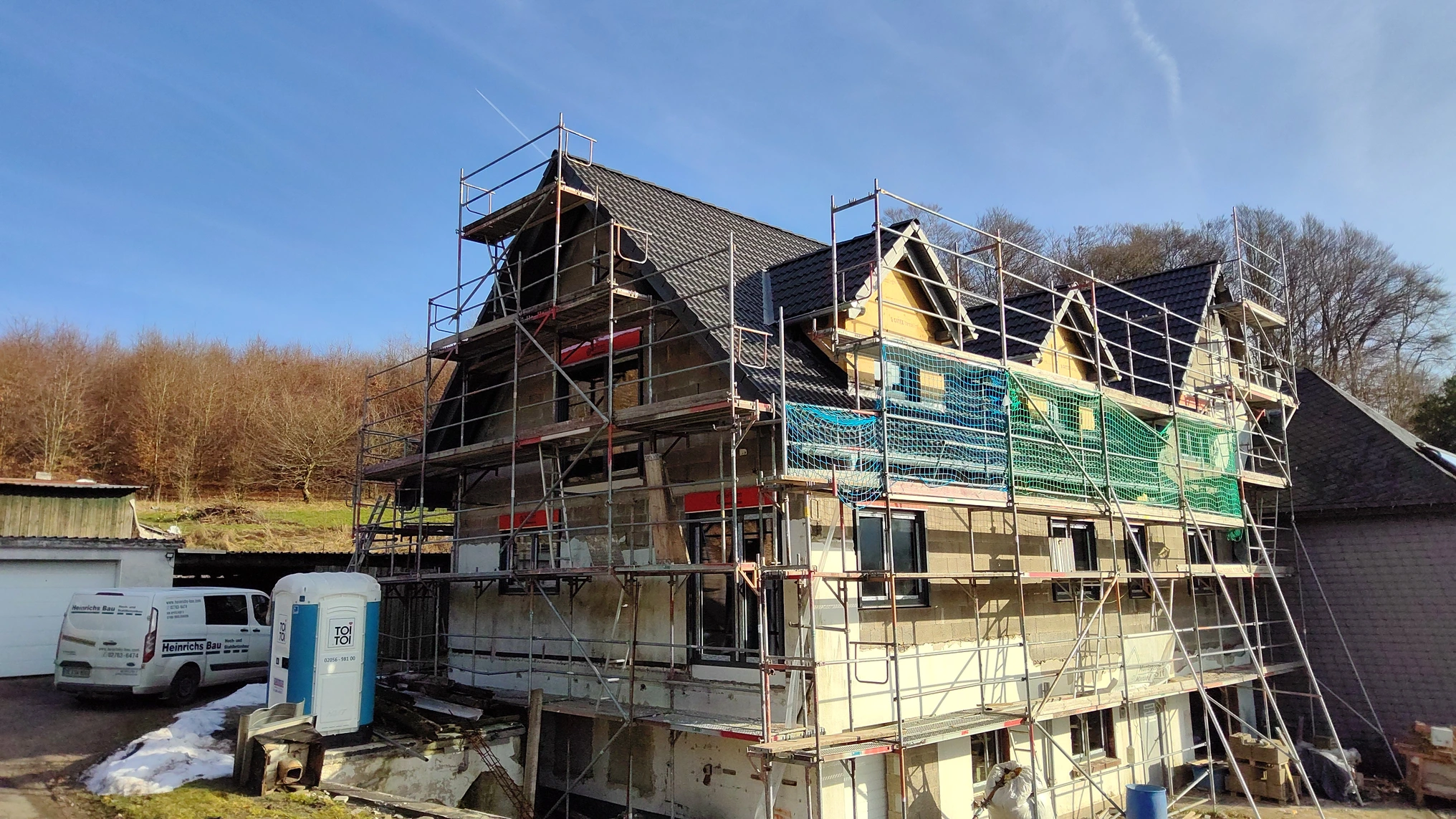 Komplettumbau eines bestehenden Gebäudes